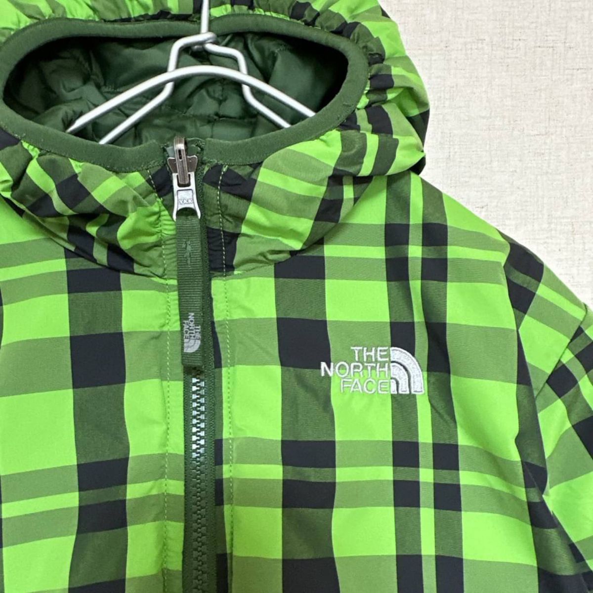 早い者勝ち ノースフェイス　ダウンジャケット  キッズ130 フィル550 リバーシブル  THE NORTH FACE