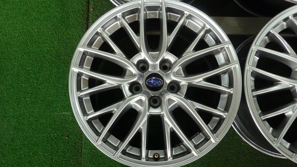 スバル WRX S4 純正 オプション ホイール　18×8.5J　PCD114.3　＋55　4本SET_画像2