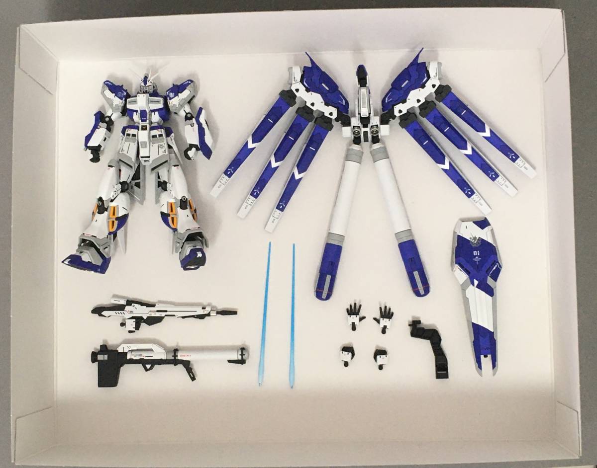 RG ハイニューガンダム 塗装済完成品 ガンプラ|PayPayフリマ
