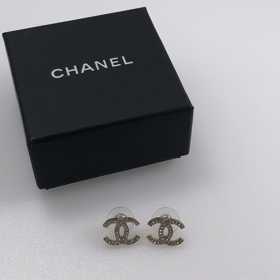 楽天最安値に挑戦】 ラインストーン シャネル CHANEL ココマーク 箱