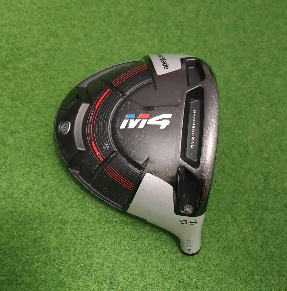 TaylorMade M4 ドライバー 9.5° ヘッド＋ヘッドカバー テーラーメイド 1W ヘッドのみ 送料無料