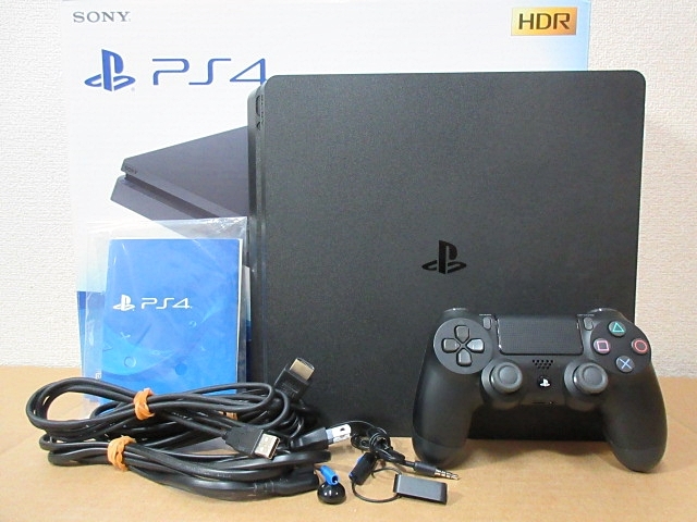 日本初の S5306 中古 PS4 CUH-2100AB01 500GB ジェット・ブラック