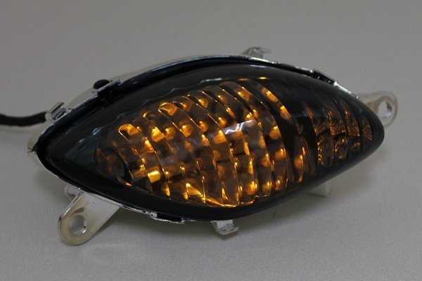 新品 GSX1300R隼 GW71A スモーク LEDフロントウインカー 99-07年 ハヤブサ HAYABUSA クリアウインカー SUZUKI スズキ_画像3