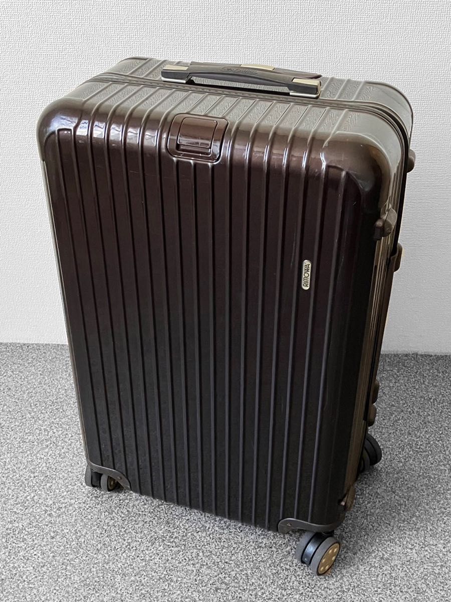 RIMOWA サルサ 4輪 78L キャリーケース 赤 大容量 軽量 - 旅行用バッグ