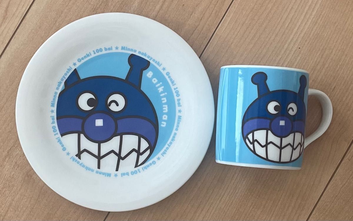 アンパンマン マグ&ケーキ皿 3種セット