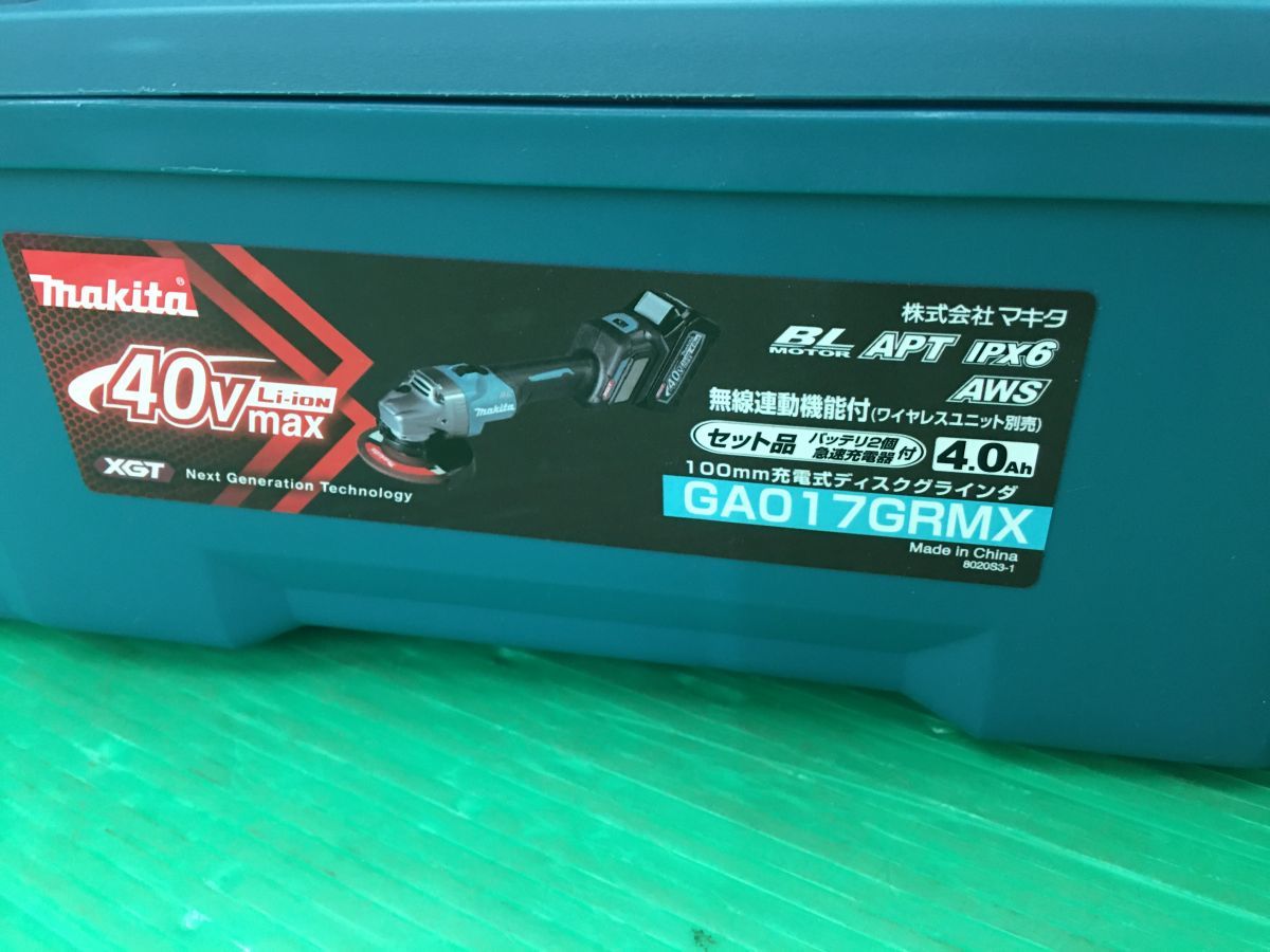 人気スポー新作 マキタ ☆makita 100mm 未使用 純正品 バッテリBL4040