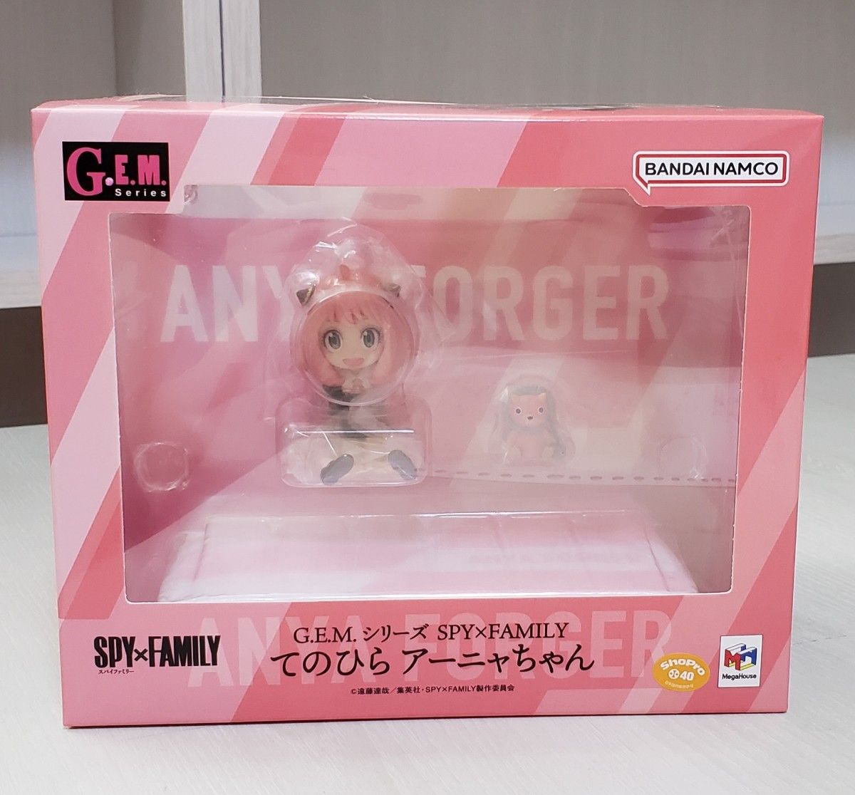 【新品　未開封】てのひらアーニャちゃん　SPY×FAMILY　G.E.Mシリーズ　