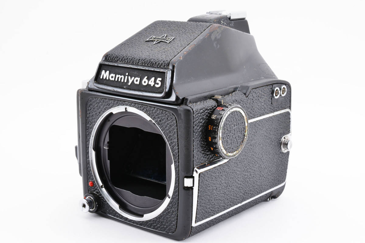 新しい季節 M645 MAMIYA ボディ #1704 #1658 中判フィルムカメラ