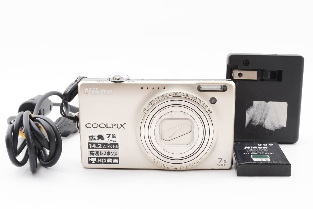 新発売 COOLPIX NIKON S6000 #1716 コンパクトデジタルカメラ ニコン