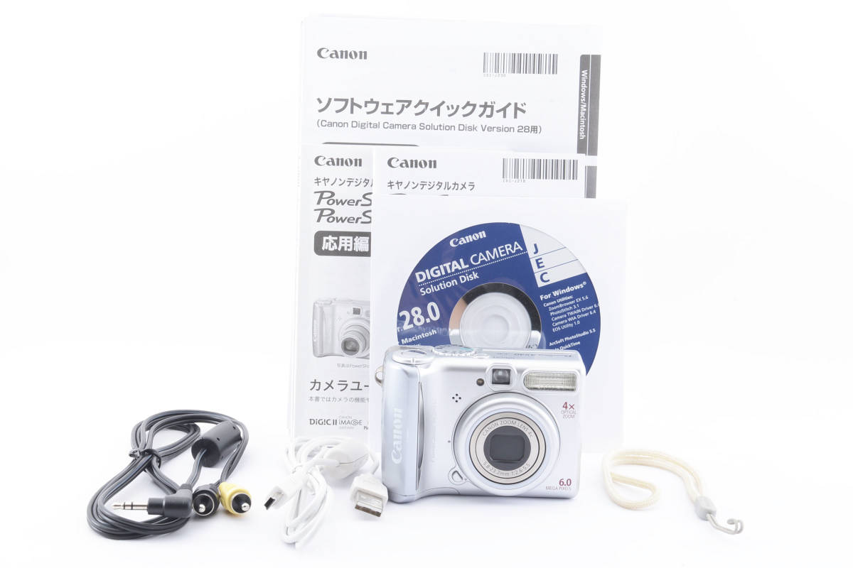 CANON PowerShot A540 キャノン パワーショット 単三電池 コンパクトデジタルカメラ #1698_画像1