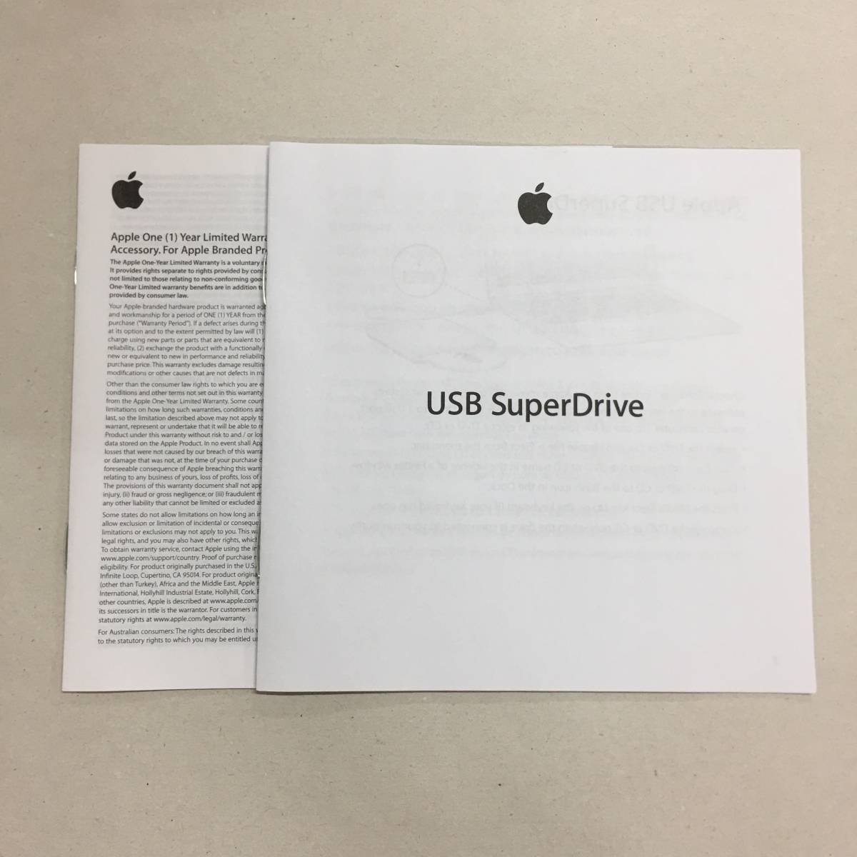 ドライブ　Apple純正品　A1379　USBスーパードライブ　Mac　動作確認済［ジャンク］_画像6