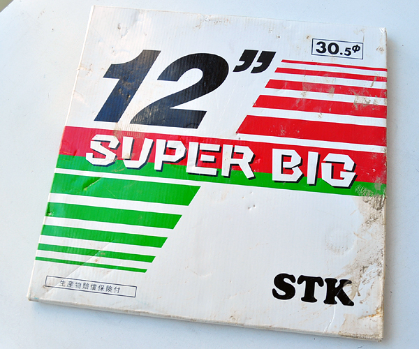 ★未使用 STK SUPER BIG 12" 30.5Φ ダイヤモンドホイール ソーブレード★_画像1