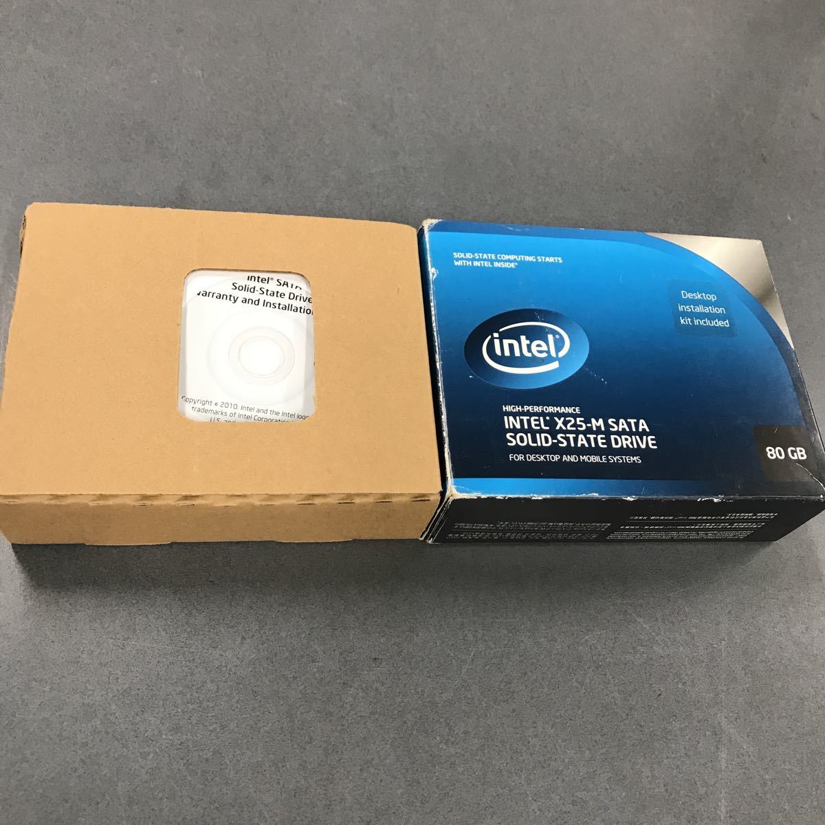 Intel X25-M SATA 80GB 現状品　未使用品