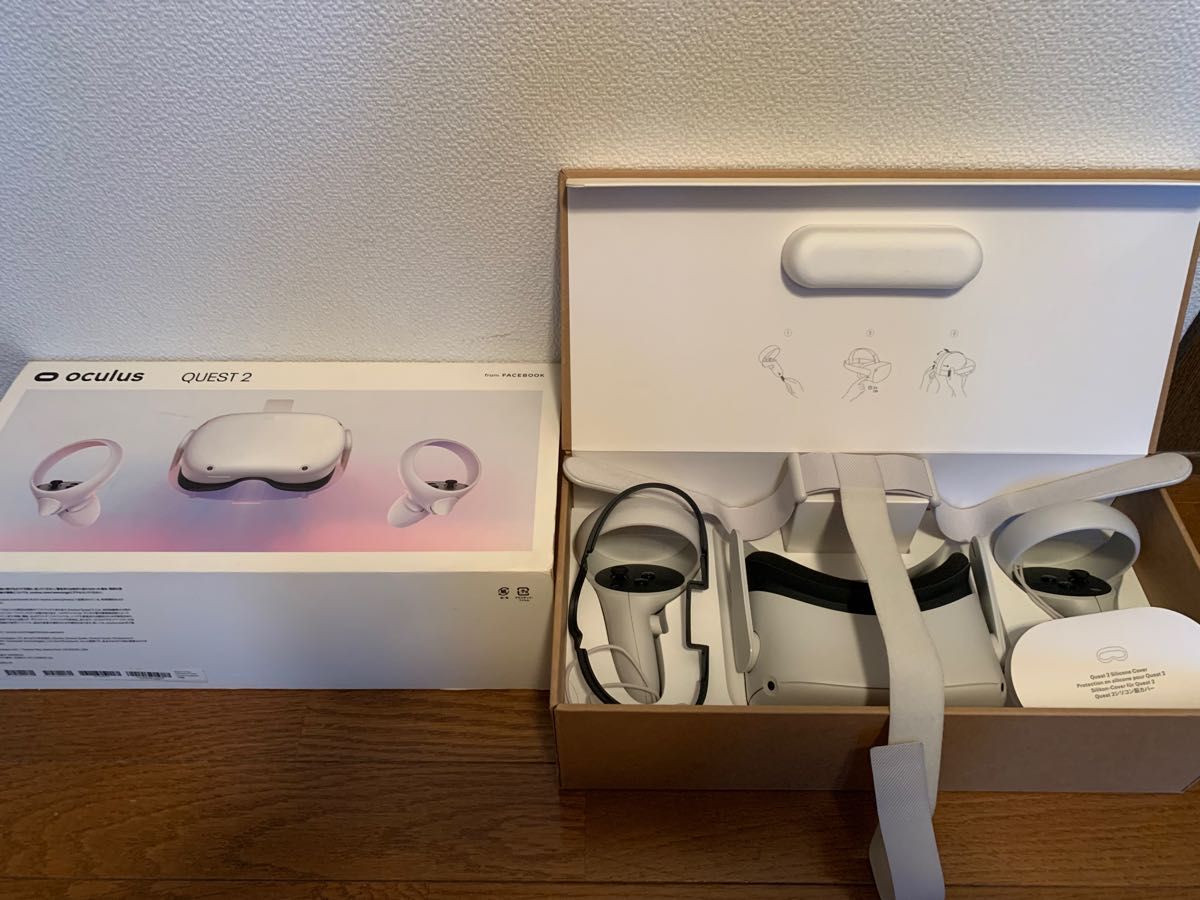 Oculus Quest 2完全ワイヤレスのオールインワンVRヘッドセット 64GB