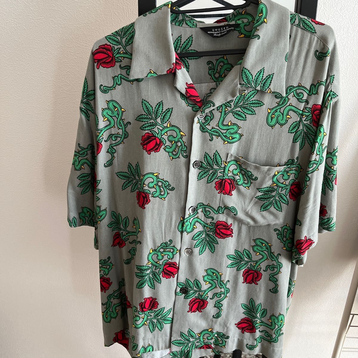 UNUSED アンユーズド18SS 薔薇開襟シャツ|PayPayフリマ