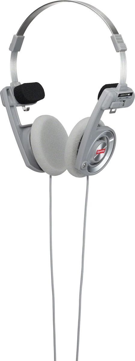 Supreme Koss PortaPro Headphones Silver シュプリーム コス Supreme Koss PortaPro Headphones Silver シュプリーム コス