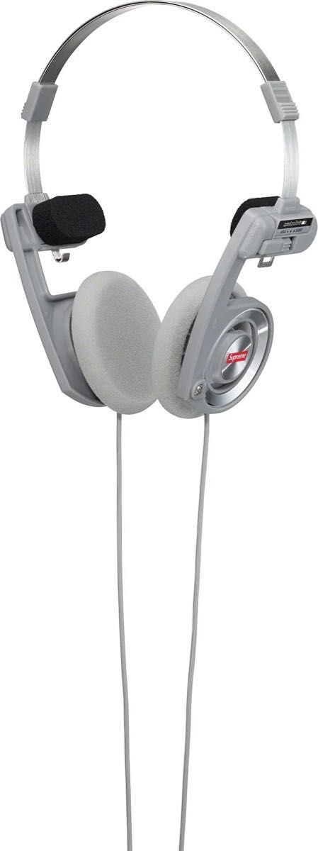 Supreme Koss PortaPro Headphones Silver シュプリーム コス ポタプロ ヘッドホン シルバー