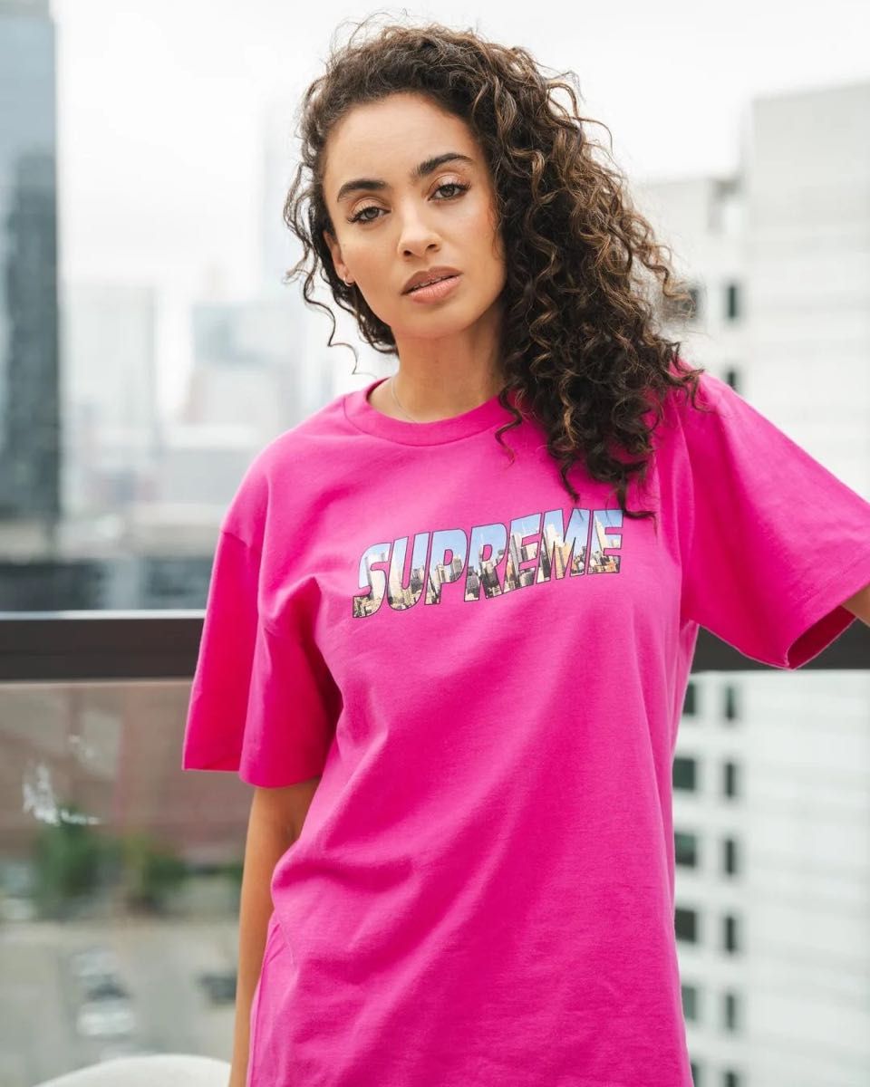 Supreme Gotham Tee Magenta XLarge シュプリーム ゴッサム Tシャツ