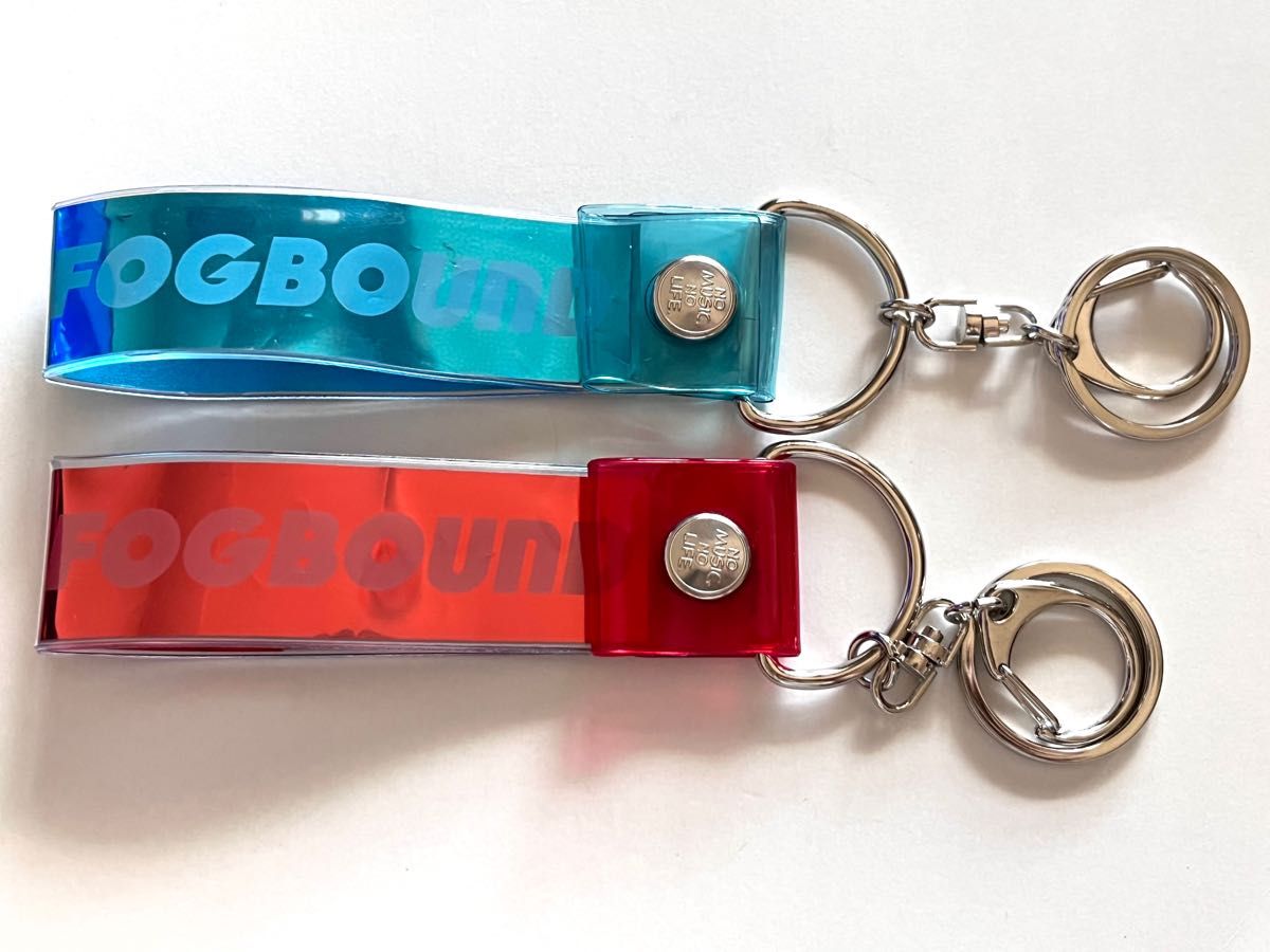 米津玄師 銀テープ キーホルダー fogbound 赤 青