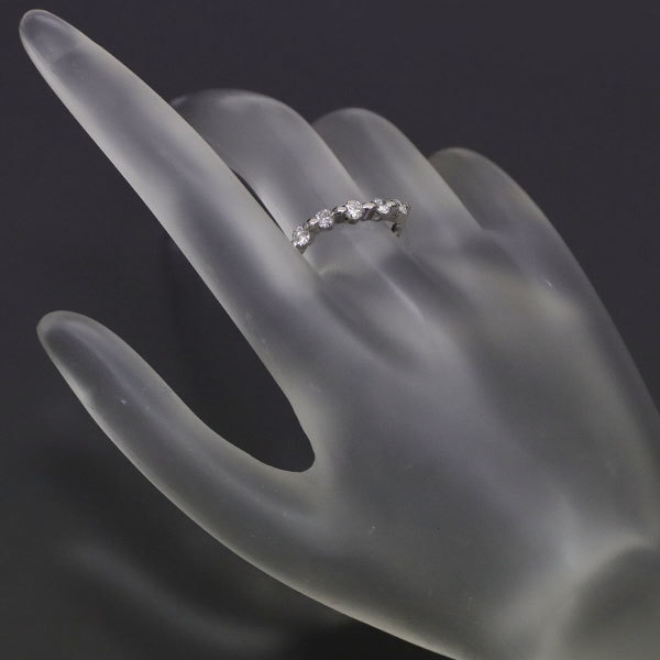 高価値セリー アッシュエル/H.L Pt900 ダイヤモンド リング 0.43ct