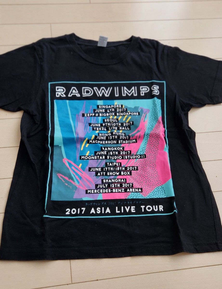 RADWIMPS　2017アジアLIVEツアーTシャツSSIZE Tシャツ