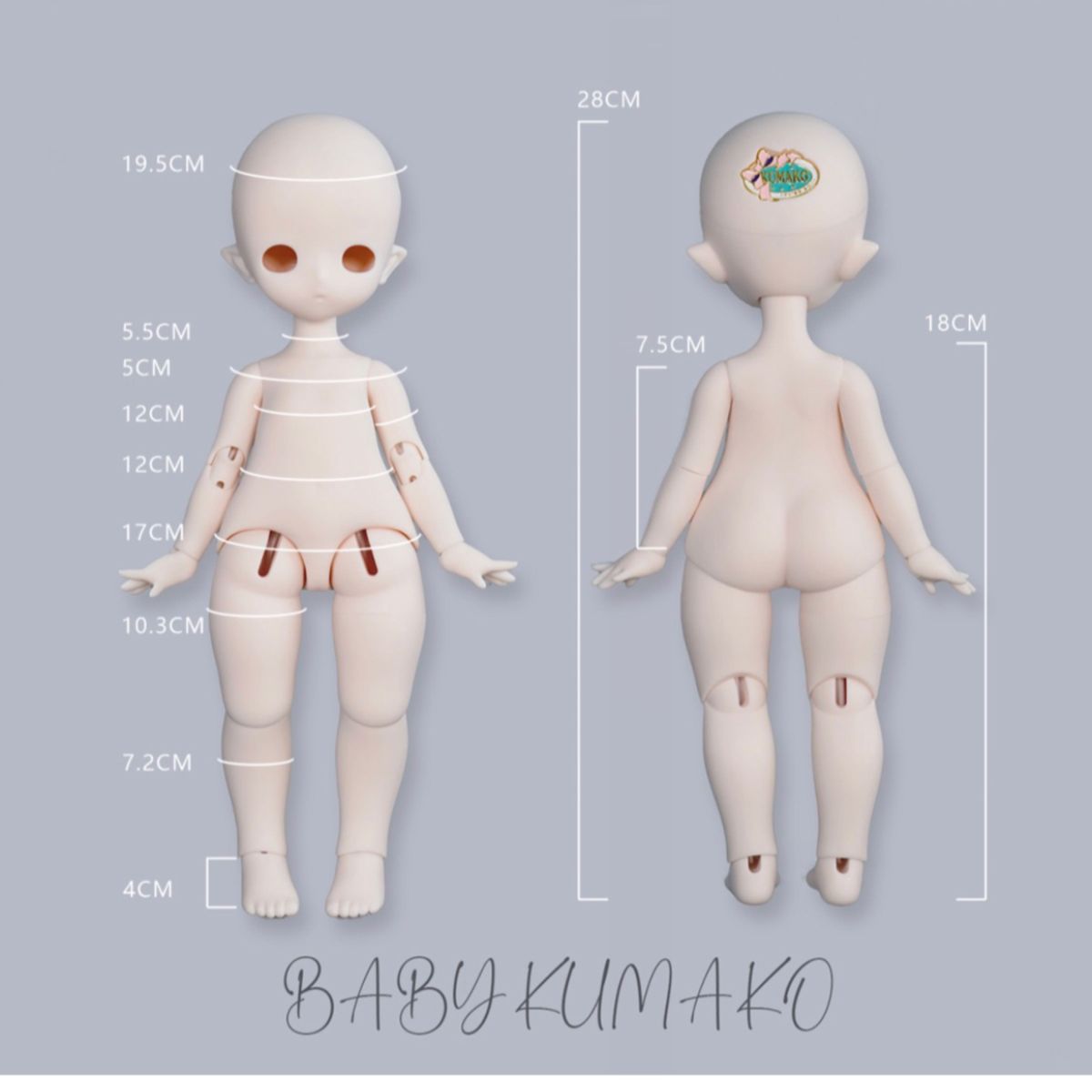 PUYODOLL BABY KUMAKO EGG-01 カスタムフルセット｜Yahoo!フリマ（旧