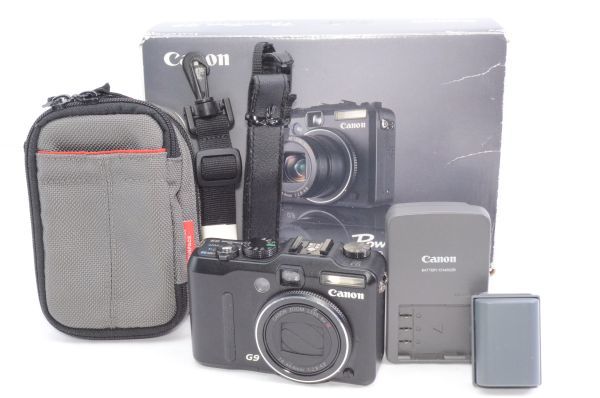 世界的に有名な CANON キャノン PowerShot G9 デジタルカメラ