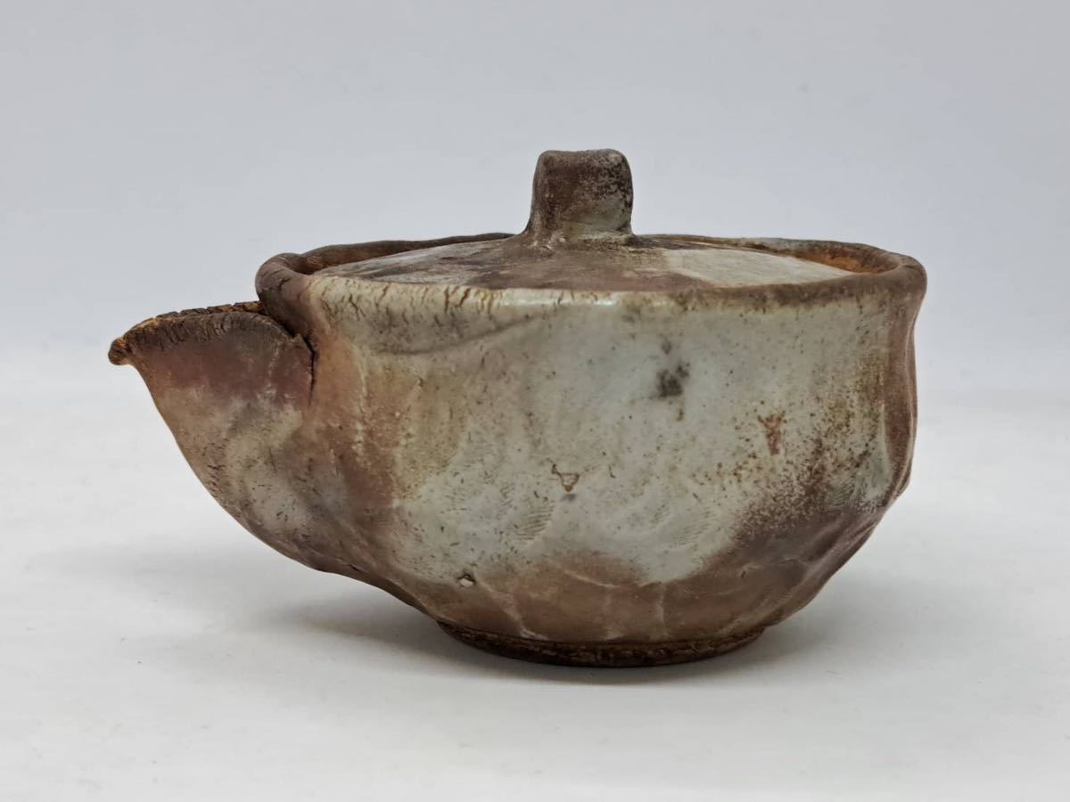  Bizen . pine ... Bizen kiln change . bin foam bin tea note small teapot tea utensils . tea utensils 