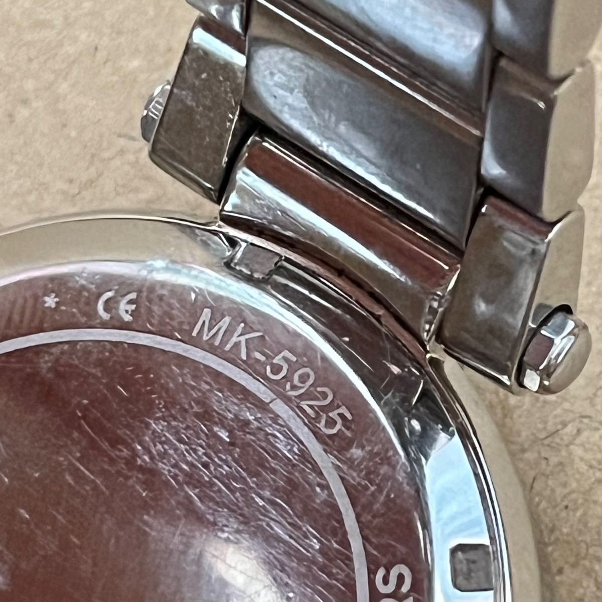MICHAEL KORS マイケルコース 腕時計　MK5925 シルバー　ロゴ