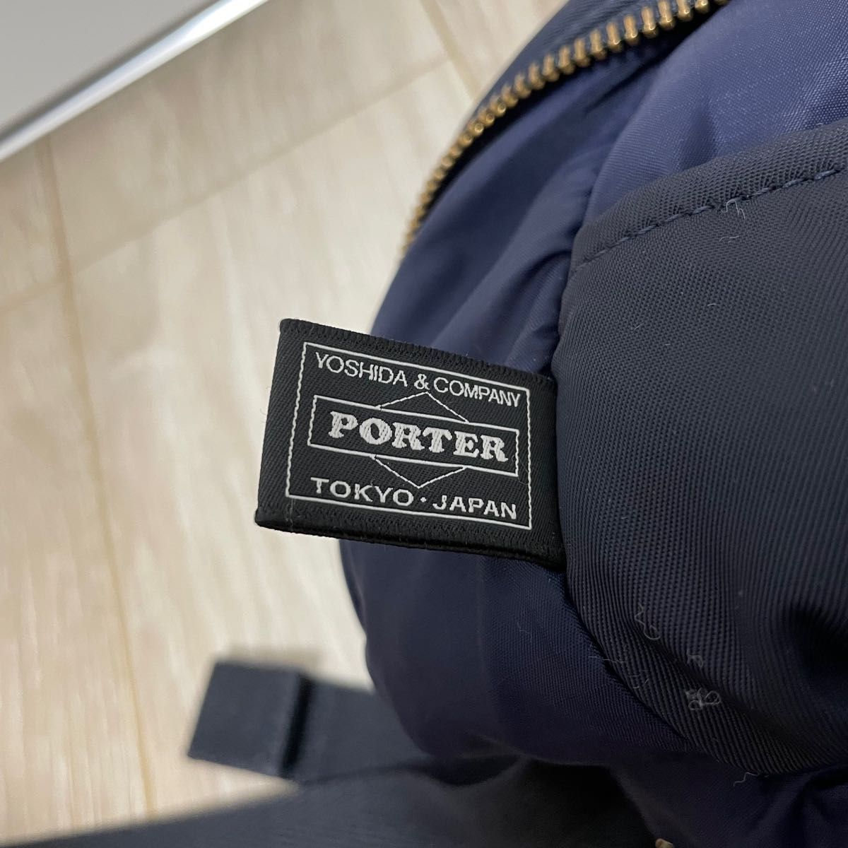 PORTER ポーターガール　バルブ　リュック　ネイビー