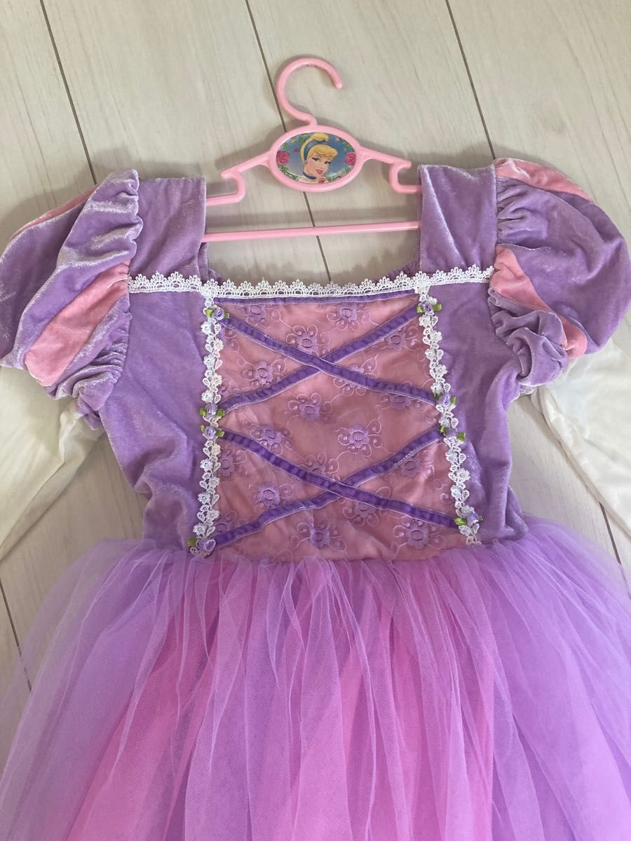 プリンセス ラプンツェル風ドレス140cm 舞台衣装 Dress
