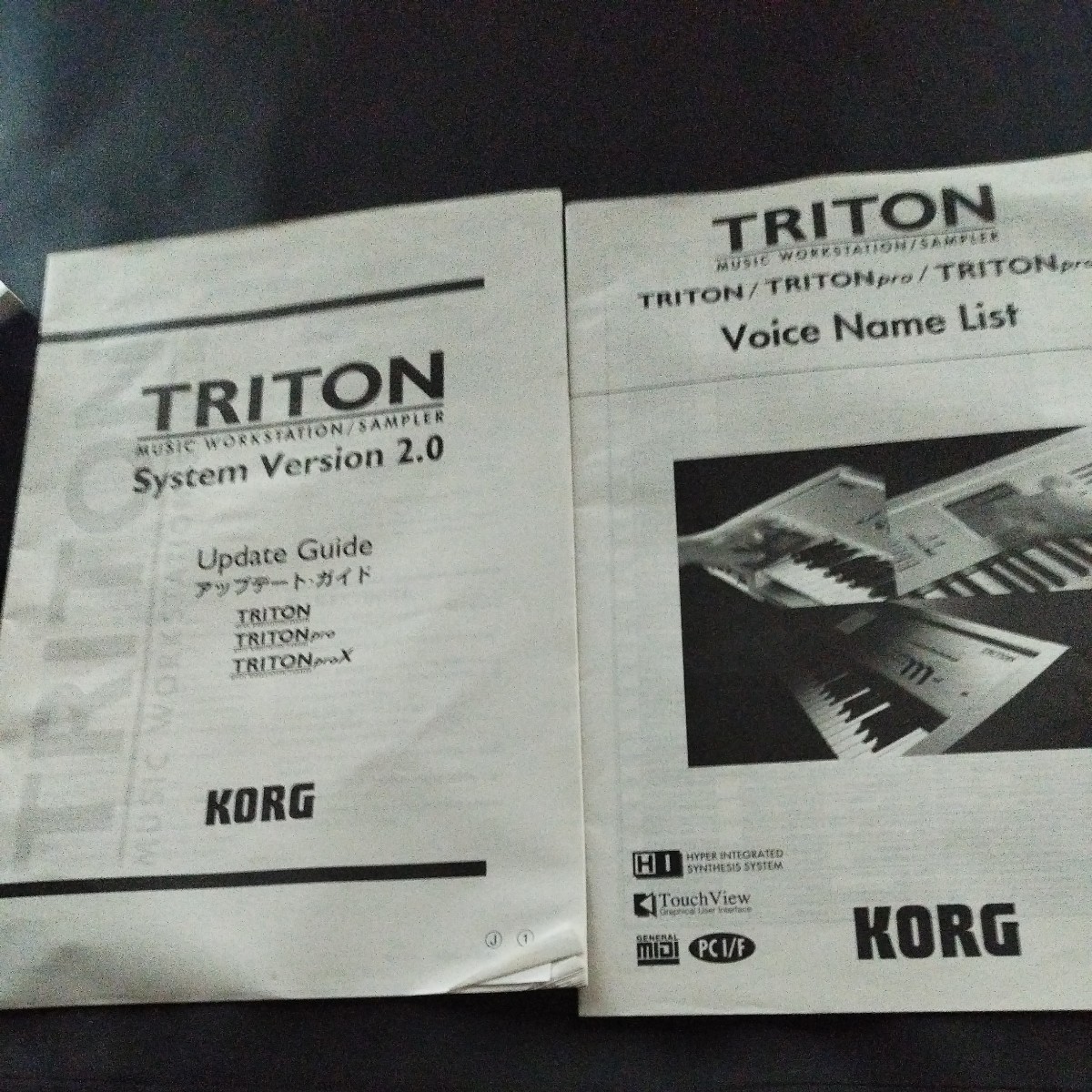 KORG TRITON/TRITONpro/TRITONproＸ Basic Guide/Parameter Guide/Update Guide/Voice Name Listの画像8