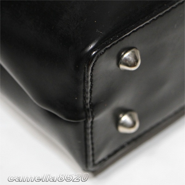  Anya Hindmarch Anya Hindmarch ручная сумочка сумка на плечо чёрный чёрная кожа б/у прекрасный товар 