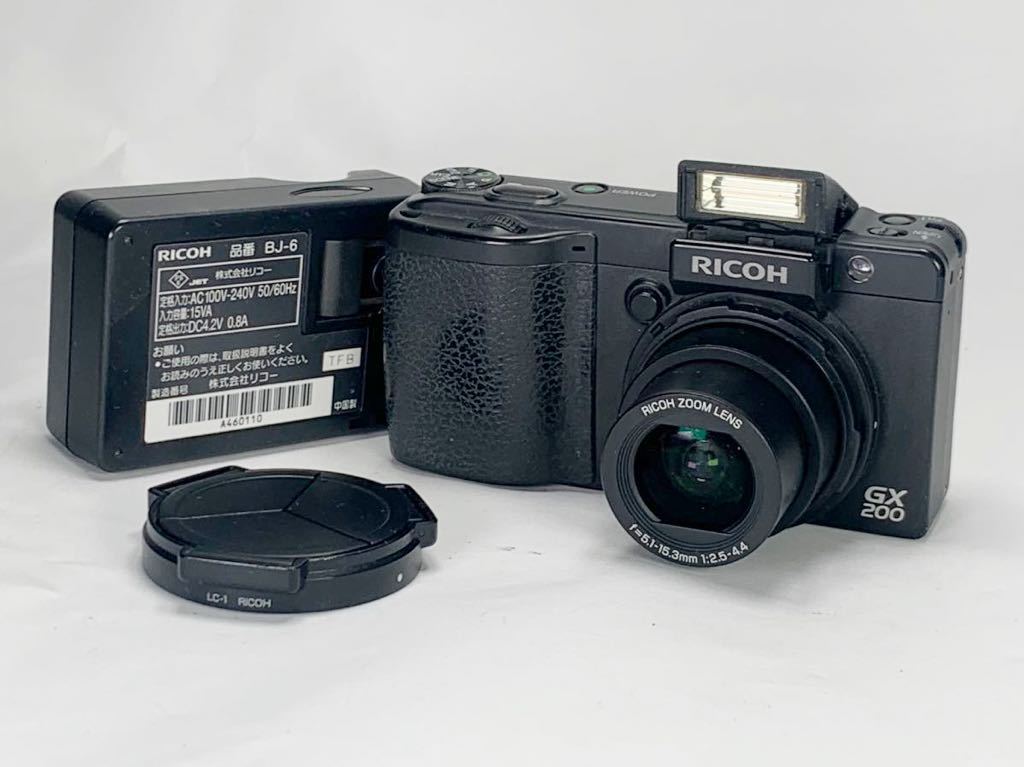 【ジャンク品】RICOH GX200リコー デジタルカメラ