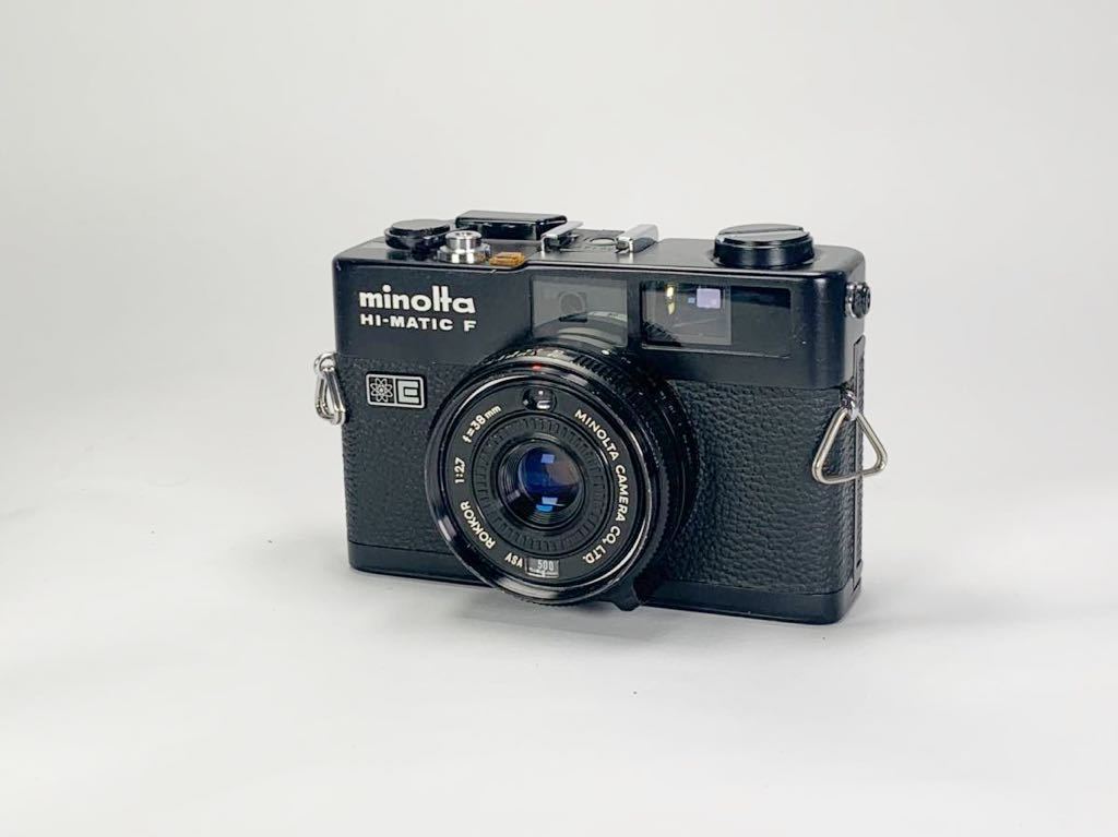 逆輸入 【現状品】MINOLTA フィルムカメ Fブラックボディ ミノルタ HI