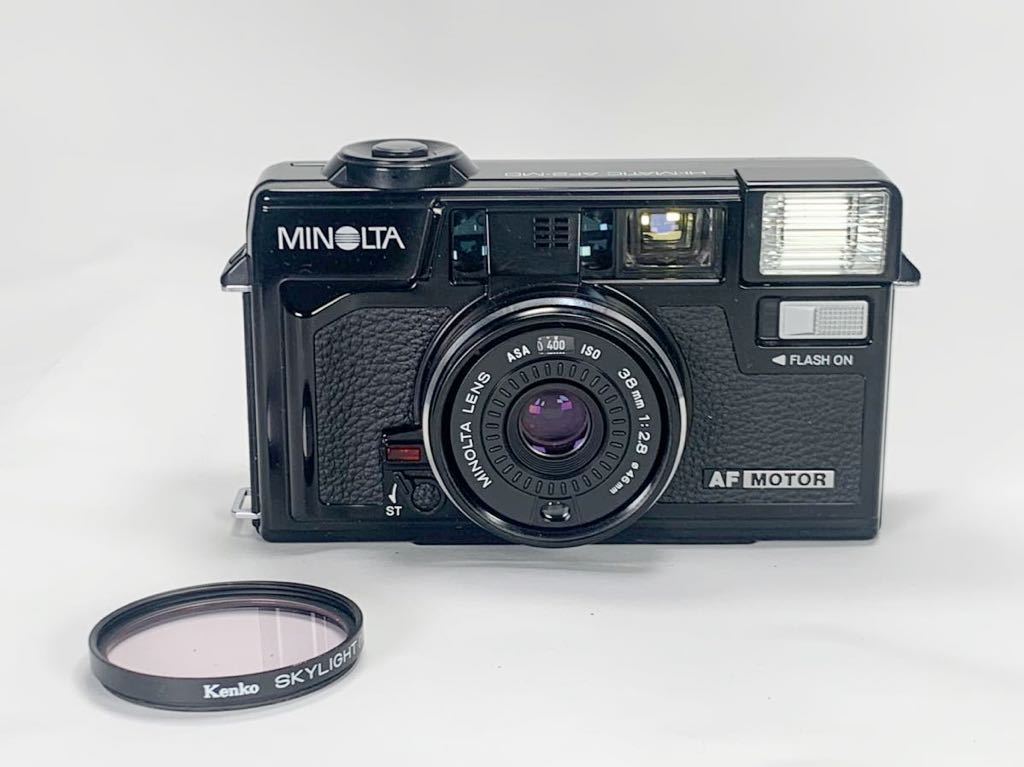 【動作品】MINOLTA HI-MATIC AF2-MDミノルタ フィルムカメラ