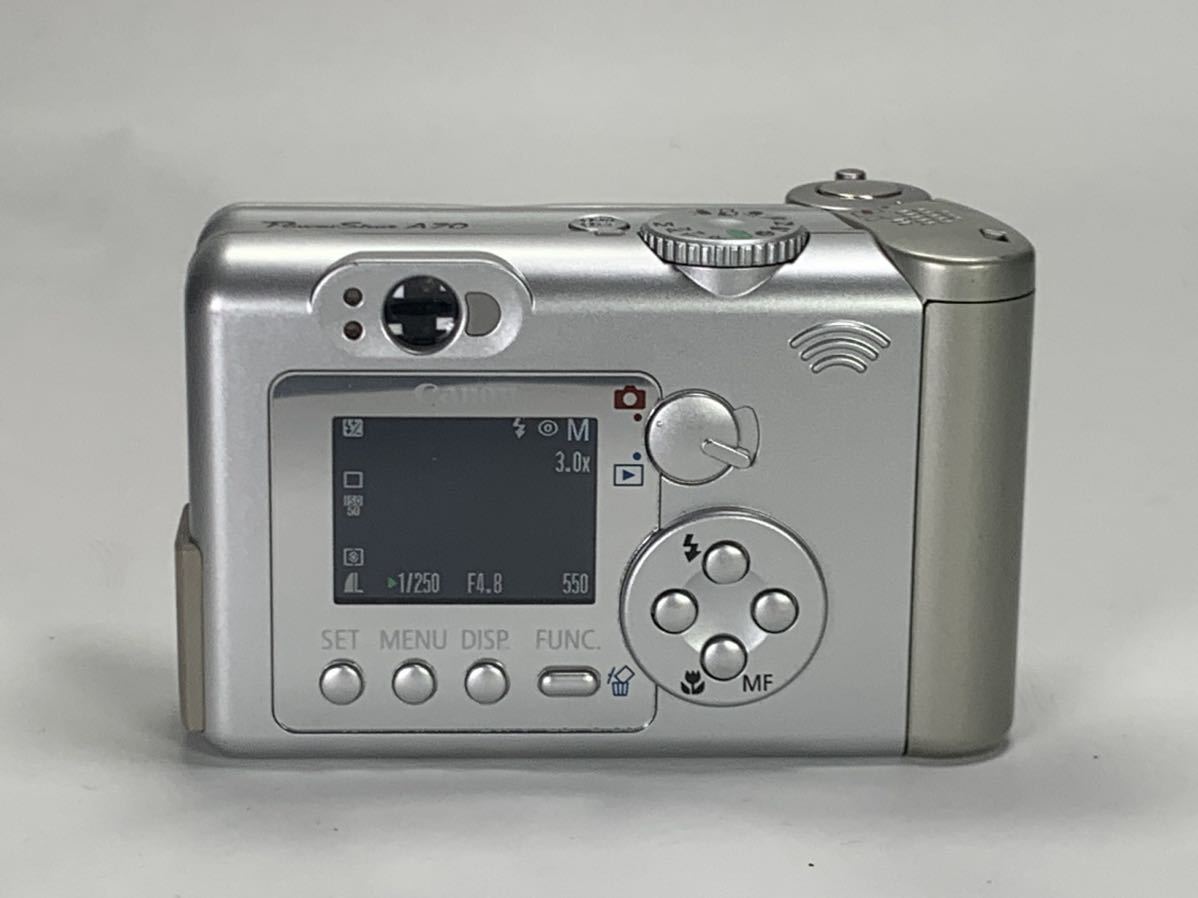 【ジャンク品/部品用】Canon PowerShot A70 キャノン デジタルカメラ_画像7