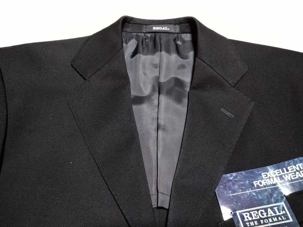 新品　リーガル REGAL オールシーズン礼服 背抜　フォーマル 濃黒 A8 ウエスト86cm（アジャスター付き80cm～86cm）洋服の青山