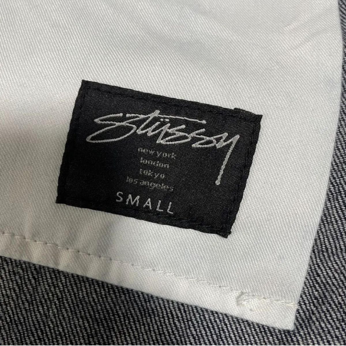 STUSSY ステューシー デニム　ハーフパンツ　インディゴ　S 日本製