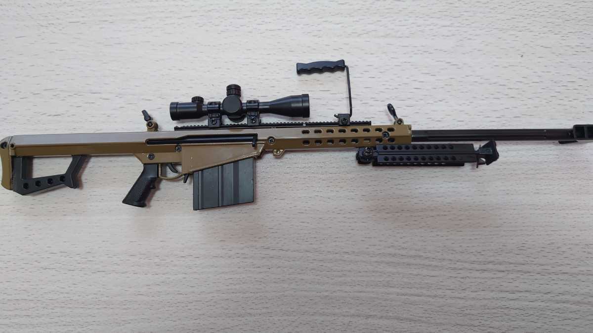 精巧1/3スケール ミニチュアライフル BARRETT M82A1 ミリタリー 精巧1/3スケール ミニチュアライフル BARRETT M82A1 ミリタリー