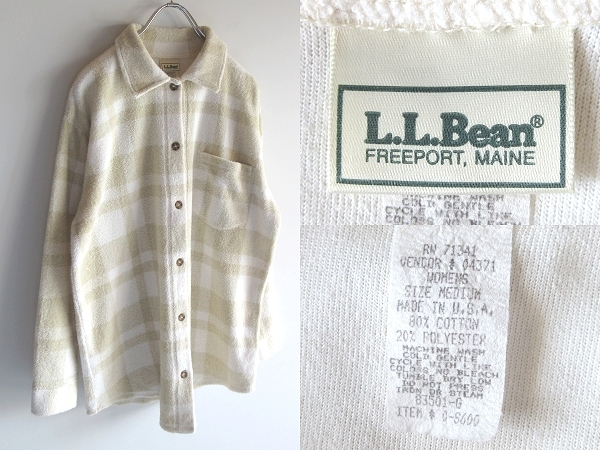 最新エルメス 80s-90sビンテージ 状態良好 L.L.BEAN 男女着用可