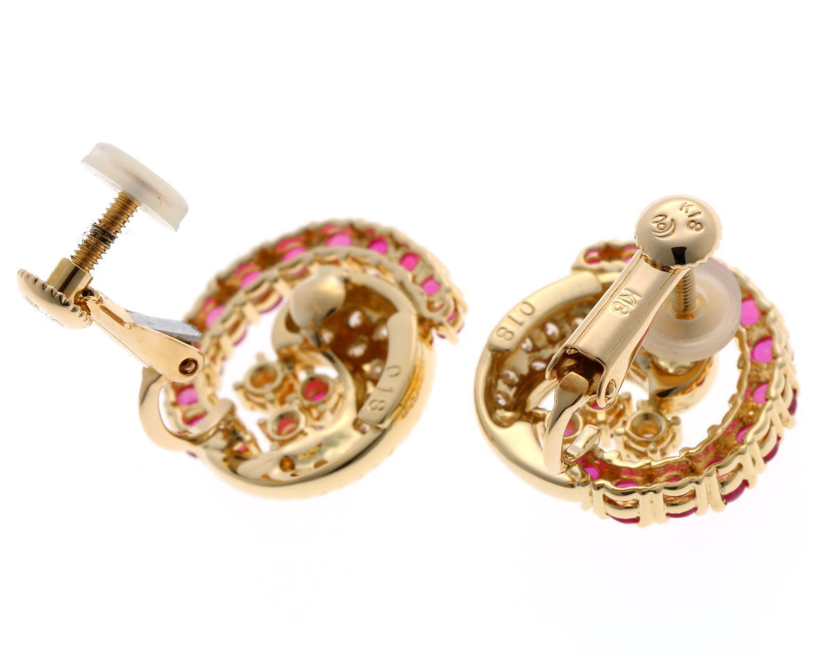 TASAKItasaki dial Be earrings - yellow gold 750YG 2310151