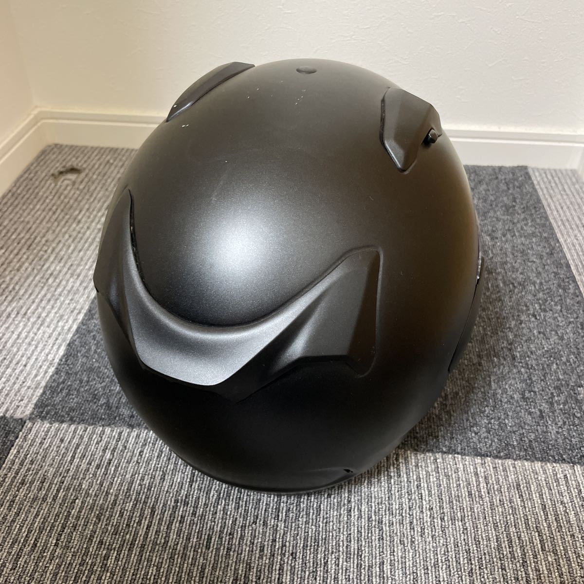 Arai アライ XD マットブラック フラットブラック 59〜60cm Lサイズ 2020年製 フルフェイスヘルメット ヘルメット バイク (47)_画像6