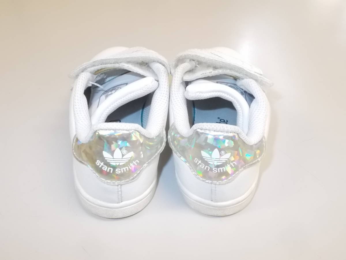 a157◆adidas STAN SMITH スニーカー◆サイズ15.0cm 子供 キッズ 白色 EE8485 アディダス スタンスミス シューズ 靴 ソール減りは少なめ5I_画像2