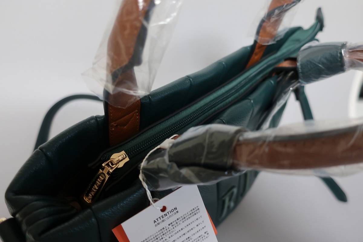  новый товар FIRANO filler no вышивка с логотипом ручная сумочка 302603 D.GREEN