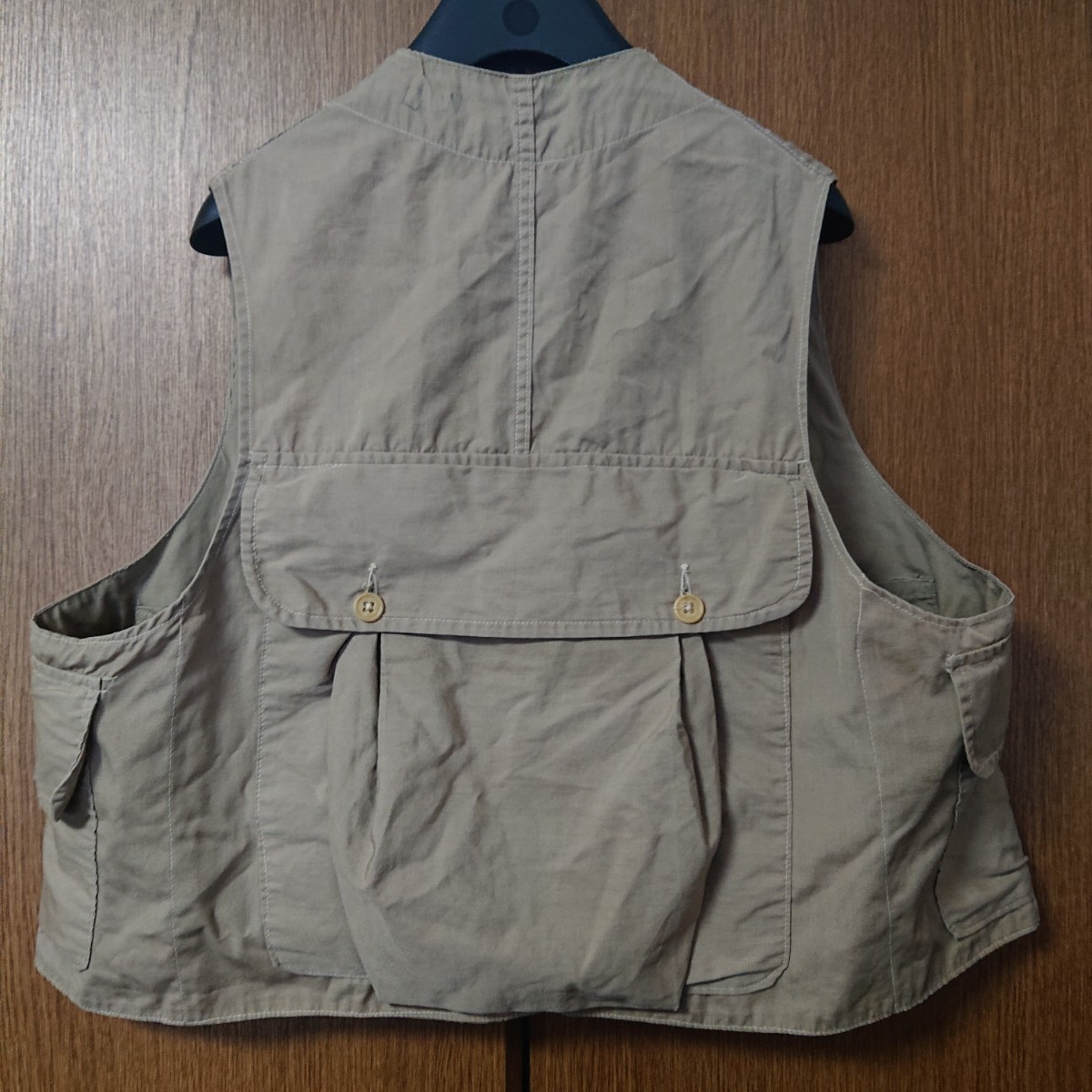 最新 duxbakI Masland L.L.Bean ハーフムーン フィッシングベスト