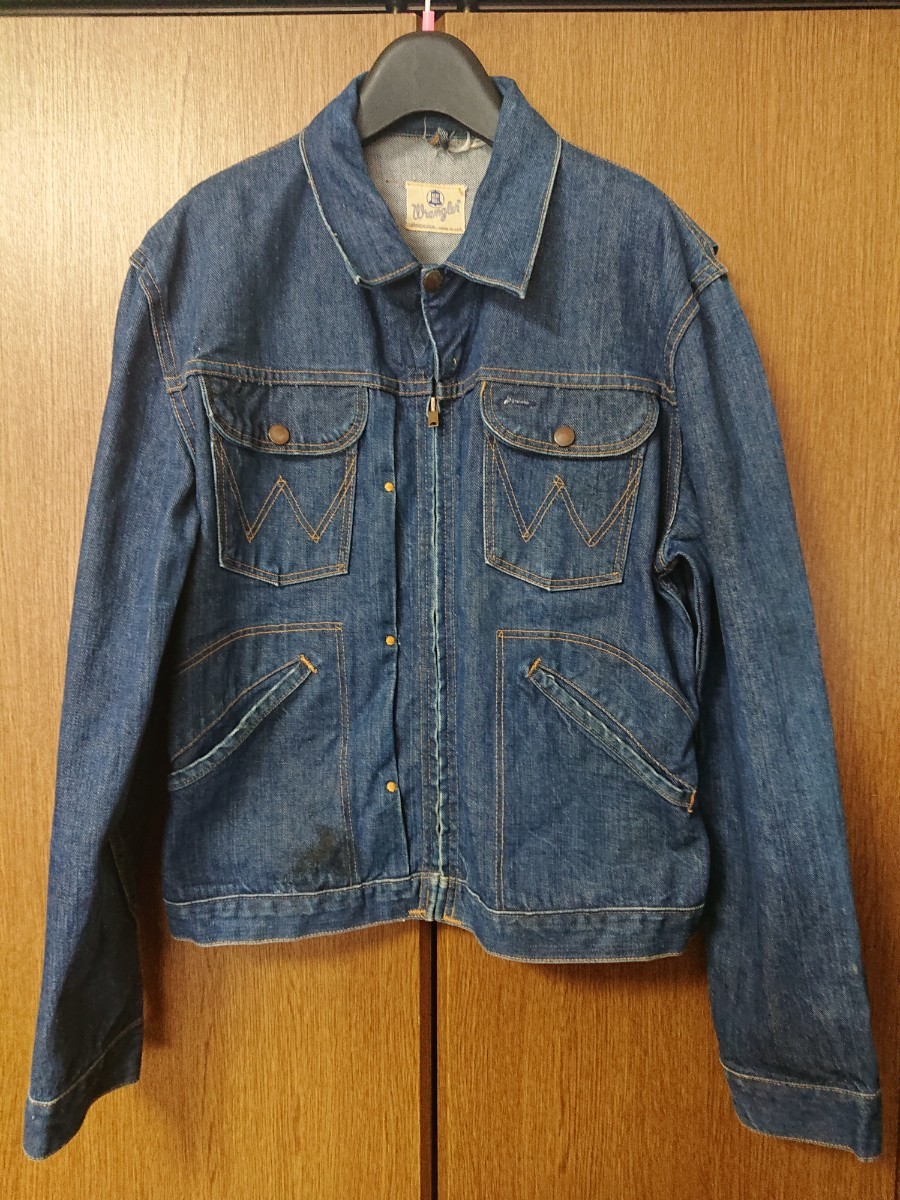 60s ビンテージ ヴィンテージ 縦ベル WRANGLER ラングラー 24MJZ 40 美品 11mjz 124mj