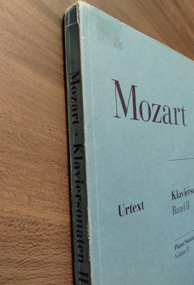 モーツァルト　 ピアノソナタ集　第2巻　 ヘンレ版　 原典版