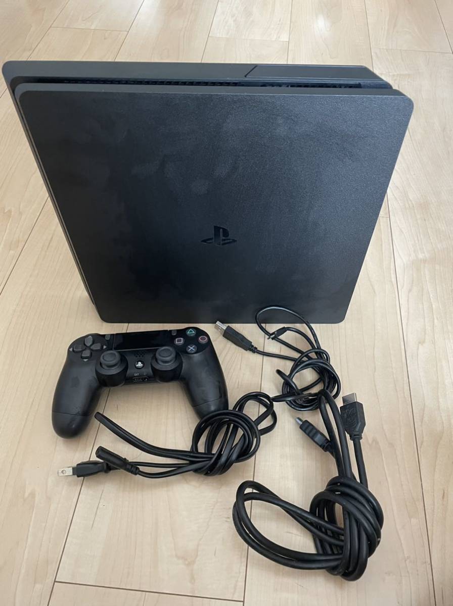 PlayStation4 CUH-2200a 500GB 本体のみ ブラック 動作確認済 初期化済　PS4
