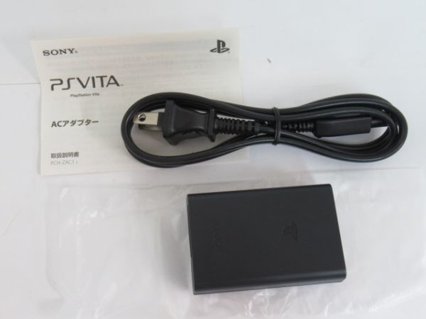 X 15-8 未使用 SONY ソニー プレイステーション VITA ACアダプター PCH-ZAC1 PSVITA用_画像4